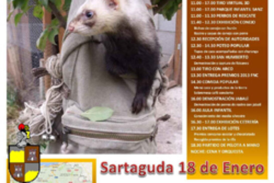 Día del Cazador Navarro, el 18 de enero en Sartaguda