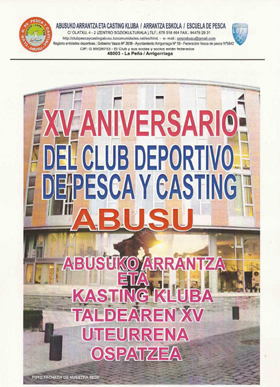 Arrancan hoy los actos conmemorativos del XV. aniversario del C.D.Abusu