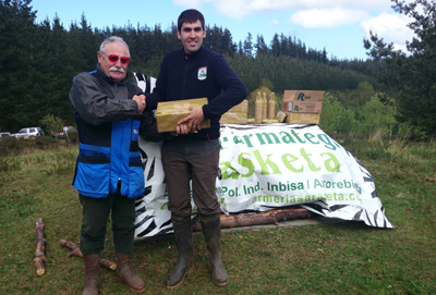 Javier Ayarza, un superveterano campeón de Bizkaia