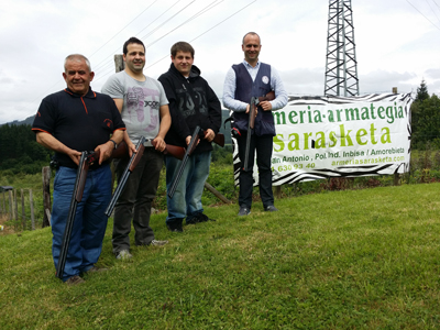 Iñaki Arteche consigue el primer puesto en el I. Gran Premio Desveda-Armería Sarasketa