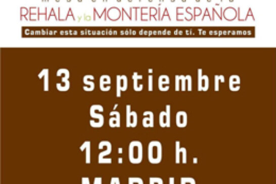 Manifestación este sábado en Madrid en defensa de la rehala y la montería
