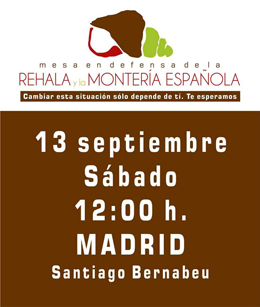 Manifestación este sábado en Madrid en defensa de la rehala y la montería