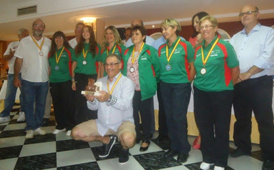 La selección de Euskadi femenina, bronce en el Campeonato de España de Mar Costa