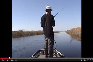 Pescador cae al agua