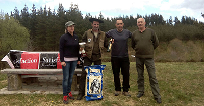 Juan Carlos Artetxe, nuevo campeón de Bizkaia de San Huberto