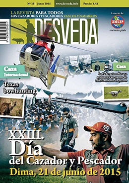 La revista Desveda de junio, con el XXIII Día del Cazador y Pescador en el punto de mira