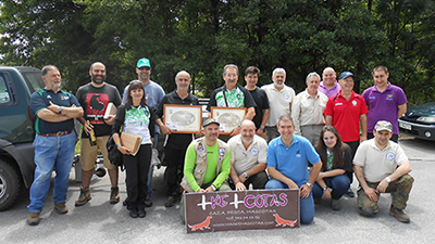 XVll campeonato de Bizkaia de recorridos de caza con arco