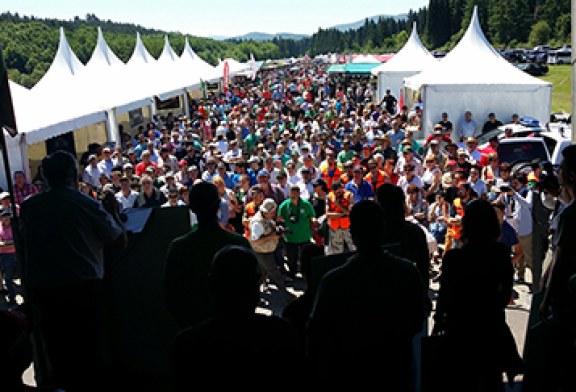 Baño de multitudes en el XXIII Día del Cazador y Pescador