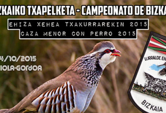Campeonato de Bizkaia de caza menor con perro 2015