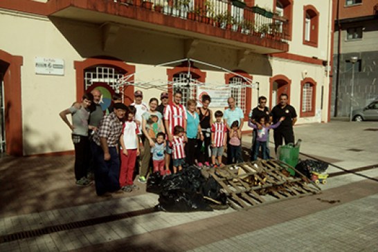 200 kilos de basura recogidos en el Día del Río del C.D.Abusu