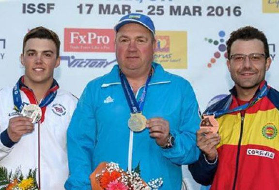 Kako Aramburu, bronce en skeet en la Copa del Mundo de Nicosia