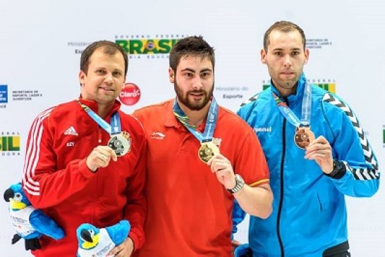 Pablo Carrera, oro en la Copa del Mundo de Río en Pistola 10M