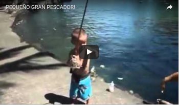 ¡PEQUEÑO GRAN PESCADOR!