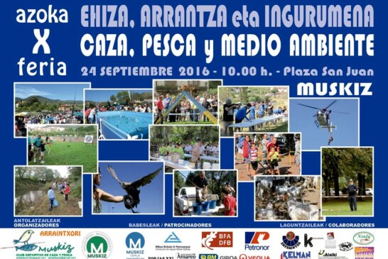 La Feria de Caza, Pesca y Medio Ambiente de Muskiz cumple su X aniversario