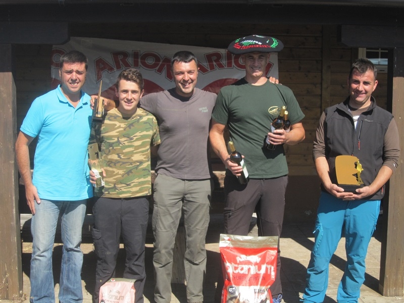 Iñigo Landa Campeón de Alava de Caza Menor con Perro