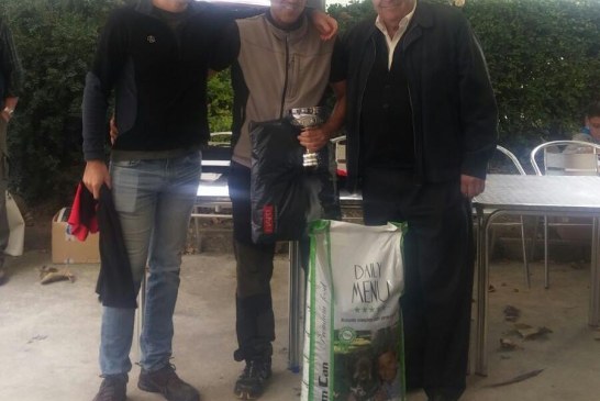 Jose Luis Toledotxiki, Campeón de Euskadi de Caza Menor con Perro