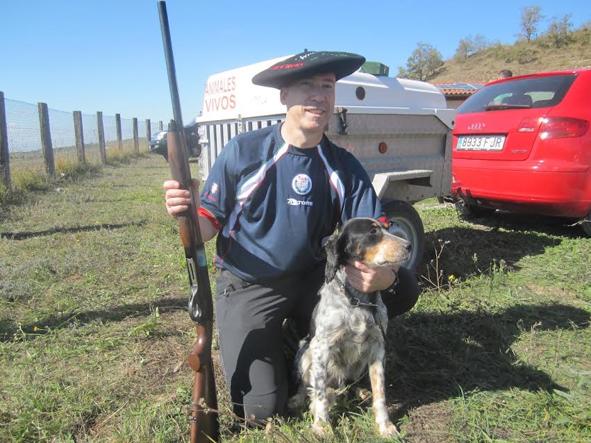 Xabier Diez gana Campeonato de Bizkaia de caza menor con perro