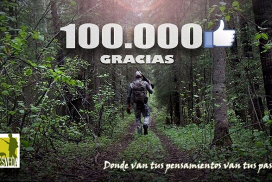 Desveda supera los 100.000 seguidores en Facebook! Muchas Gracias a todos!!