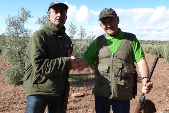 Florentino Parreño campeón de Castilla La Mancha de Caza Menor con Perro