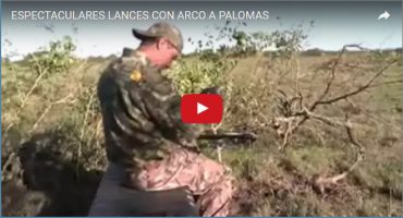 ESPECTACULARES LANCES CON ARCO A PALOMAS