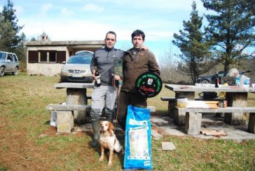 Javier Uriarte ganador del Campeonato de San Huberto de Bizkaia