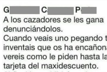 LA ONC DENUNCIA ANTE LA FISCALÍA A UN INDIVIDUO QUE INCITABA A DENUNCIAR FALSAMENTE A LOS CAZADORES