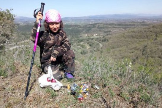 4000 kg de basura recogidos en los montes  por cazadores