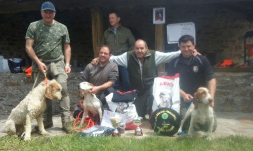 Pumuka de Arkaitz Etxarri campeón de Euskadi de perros de rastro