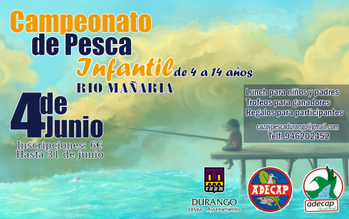 CAMPEONATO INFANTIL DE PESCA EN DURANGO