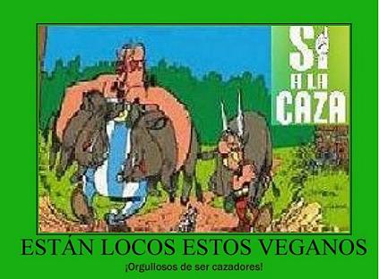 Foto del día: Están locos estos veganos