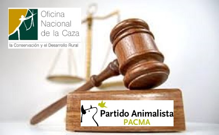 Admitida a trámite la querella de la Oficina Nacional de la Caza contra PACMA por un delito de calumnias e injurias graves