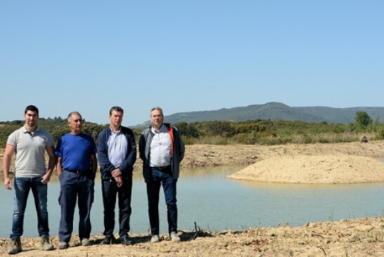 Navarra: La Asociación de cazadores de Caseda recupera un humedal para el mantenimiento de la biodiversidad