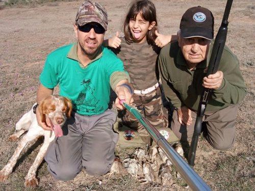 Foto del día: Tres generaciones de cazadores