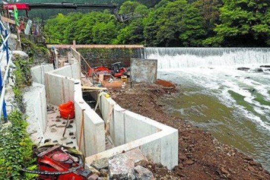 Gipuzkoa: El río Deba cuenta con tres escalas para peces a su paso por Elgoibar