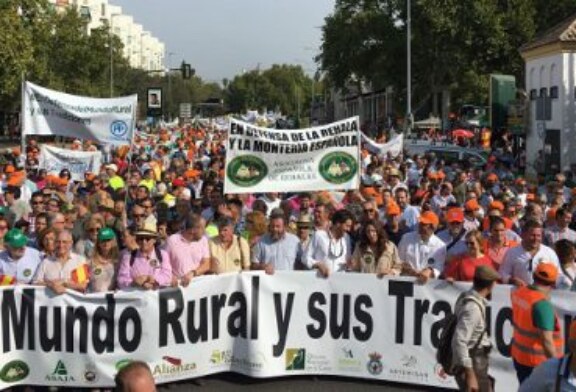 El campo protestará contra el Gobierno en las calles de Madrid