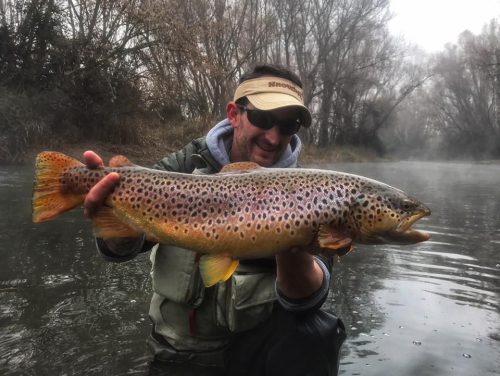 Foto del día: Pesca de invierno con Dani Garcia