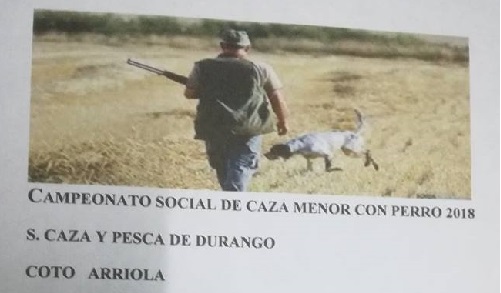 Bizkaia: Campeonato caza menor con perro. Sociedad caza y pesca de Durango