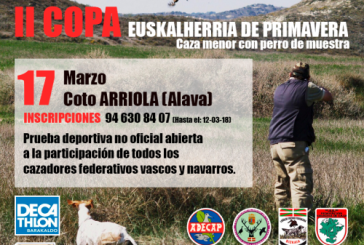 II Copa de Euskalherria de caza menor con perro