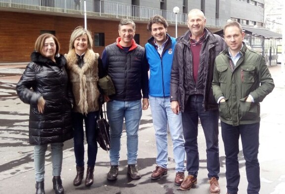Las Federaciones Bizkaina y Alavesa de caza se reúnen en Bilbao con el Presidente de la Federación Española de Caza