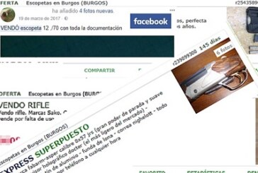 La Guardia Civil denuncia la venta de armas por internet