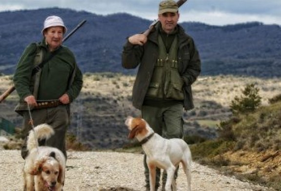 Coto Valdorba. Reunión de cazadores de fin de temporada. ADECANA