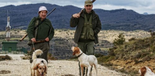 Coto Valdorba. Reunión de cazadores de fin de temporada. ADECANA