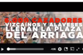 Vídeo oficial Concentración en Defensa de la Caza. Bilbao 15-4-18