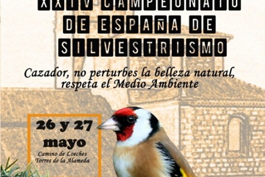 Torres de la Alameda acogerá el XXIV Campeonato de España de Silvestrismo los días 26 y 27 de mayo