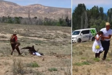 Vídeo: así fue el escalofriante momento en que un águila ataca a una niña
