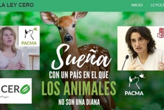 Comunión entre el Gobierno de España y el partido animalista PACMA