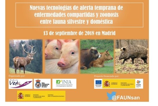 Jornada ‘Nuevas tecnologías de alerta temprana de enfermedades compartidas y zoonosis entre animales silvestres y domésticos’
