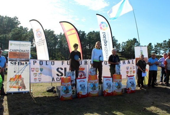 Miguel Á. Huertas, en Hombres, Noelia Cartes, en Damas, y Josu Bernarás, en Spaniels, nuevos campeones nacionales de Caza San Huberto