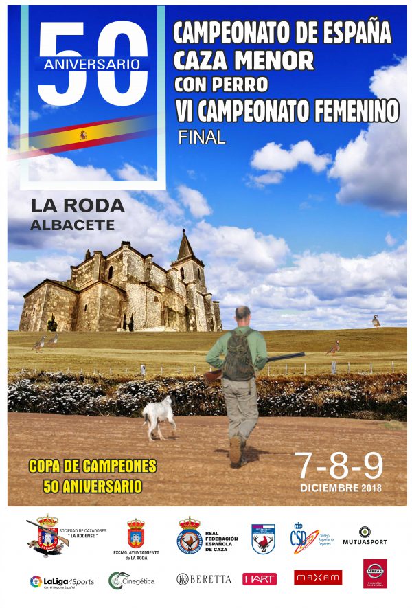 L Campeonato de España de Caza Menor con Perro y VI Campeonato Femenino