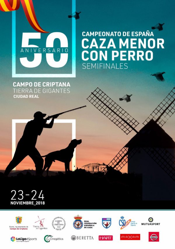 Campeonato y Copa España de caza menor con perro